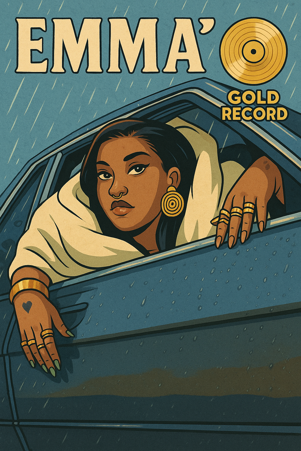 Emma’a disque d’or: Pendant que certains font des likes, Emma’a a fait un disque d’or.